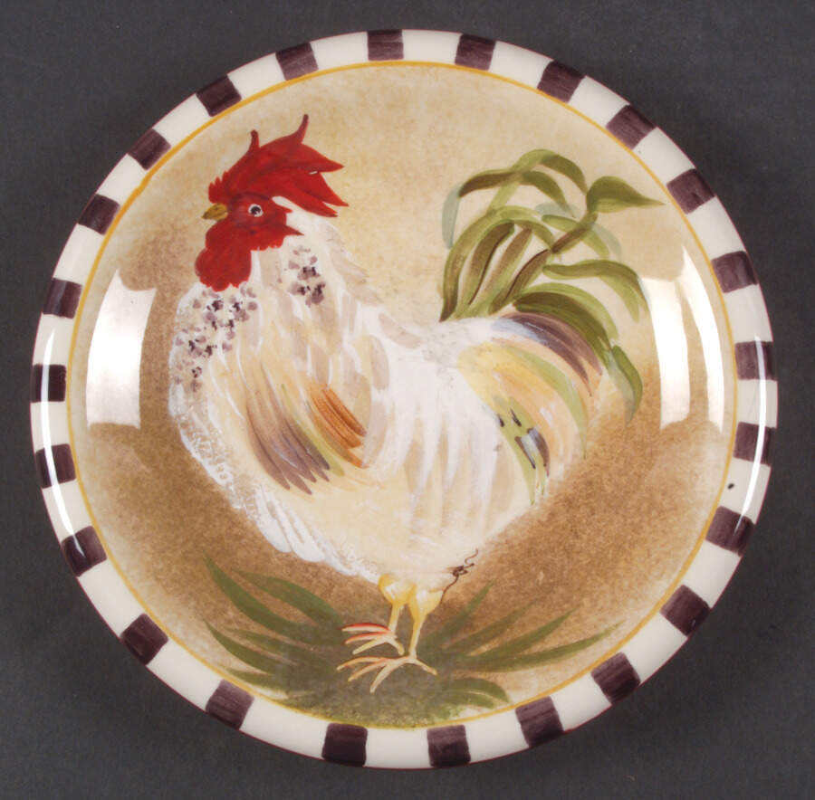 Chanticleer Salad Plate by Sakura-1