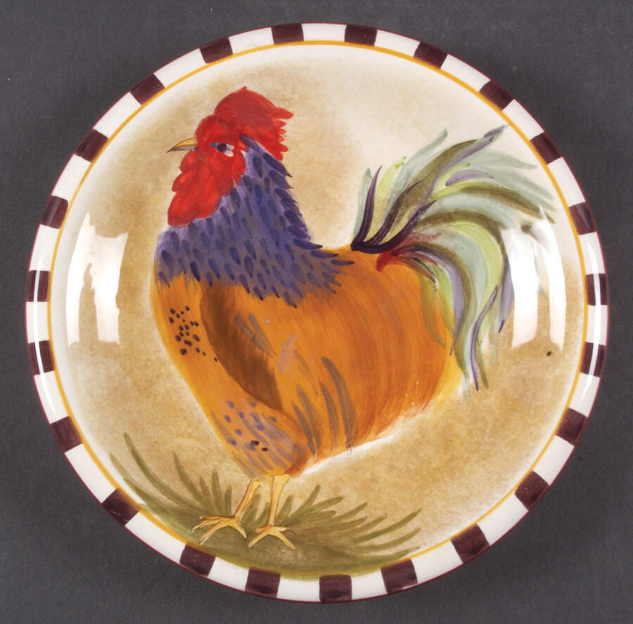 Chanticleer Salad Plate by Sakura-1