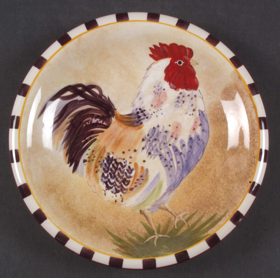 Chanticleer Salad Plate by Sakura-1