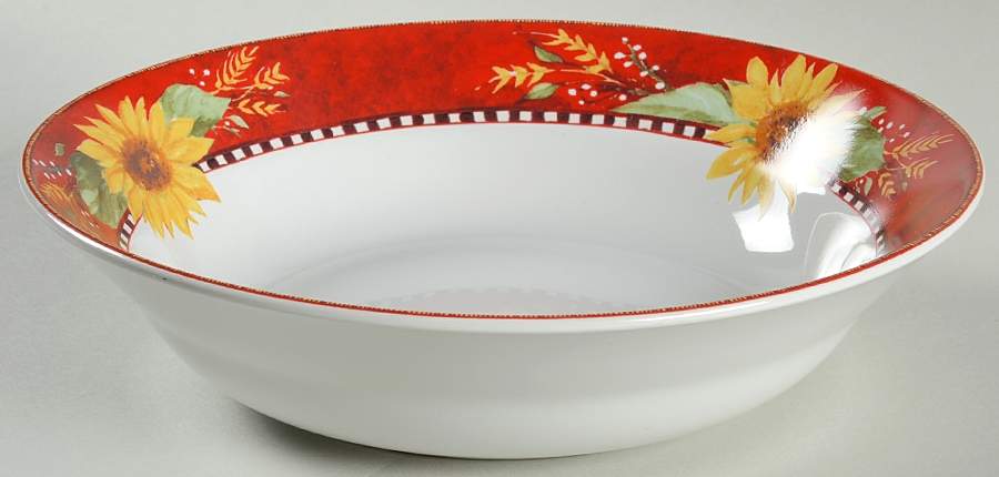Chanticleer 9" Round Vegetable Bowl by Sakura-1