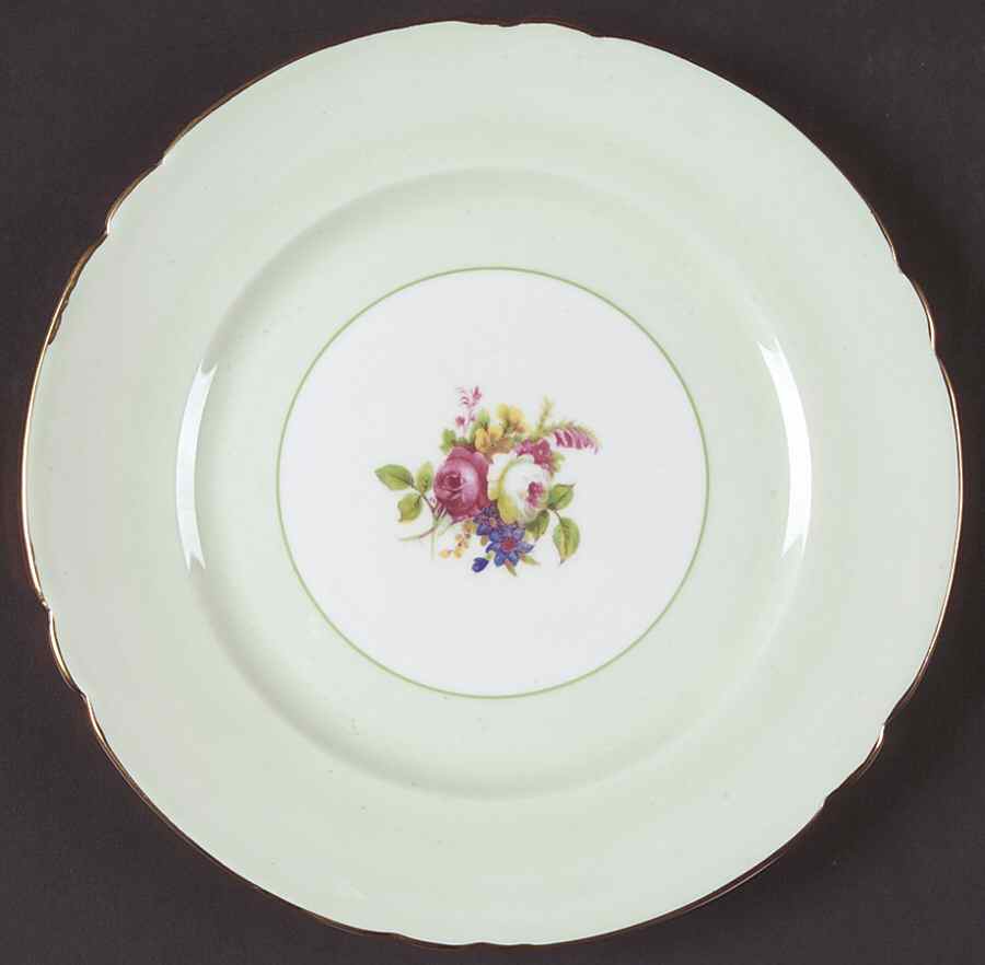 Hulmes Rose Salad Plate by Shelley-1