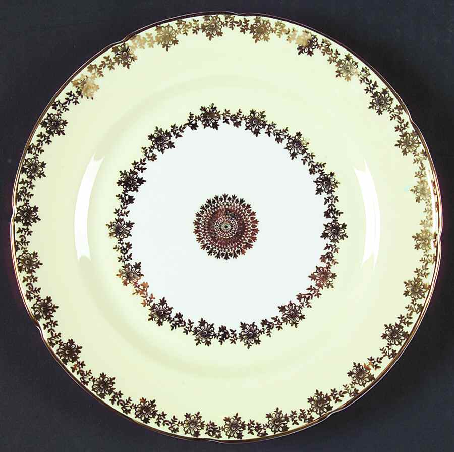 415-11 Yellow Salad Plate by Stanley China (ENG)-1