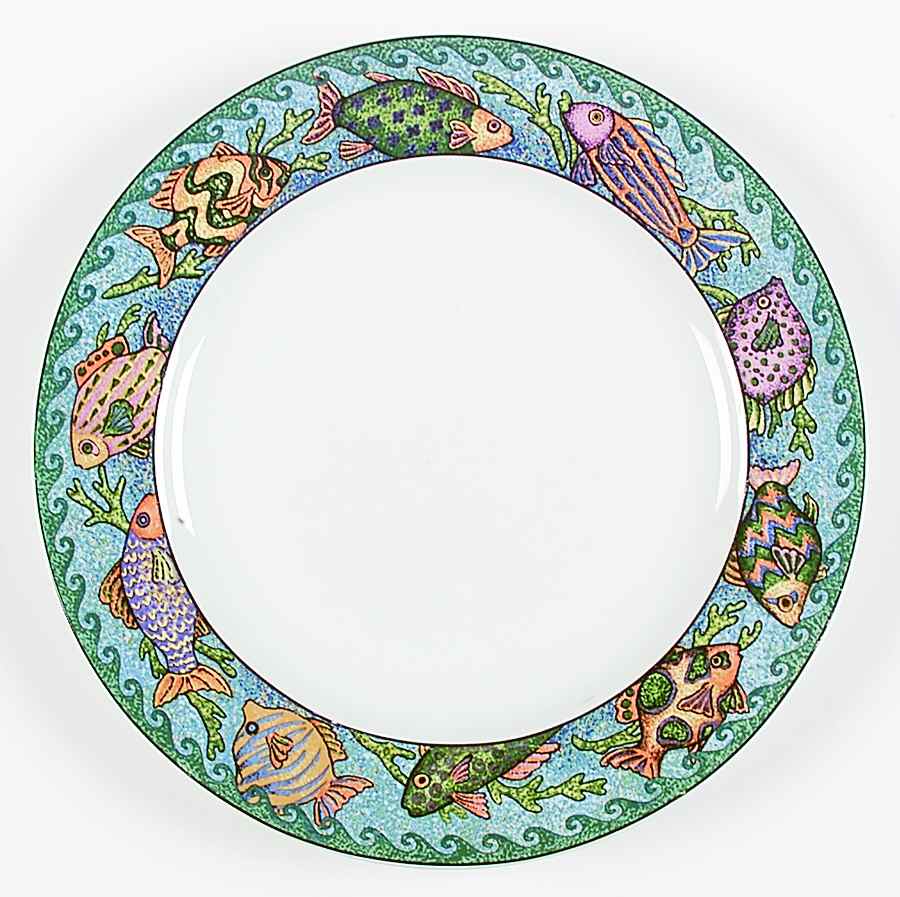 Fish Fantasia Dinner Plate by Sakura-1