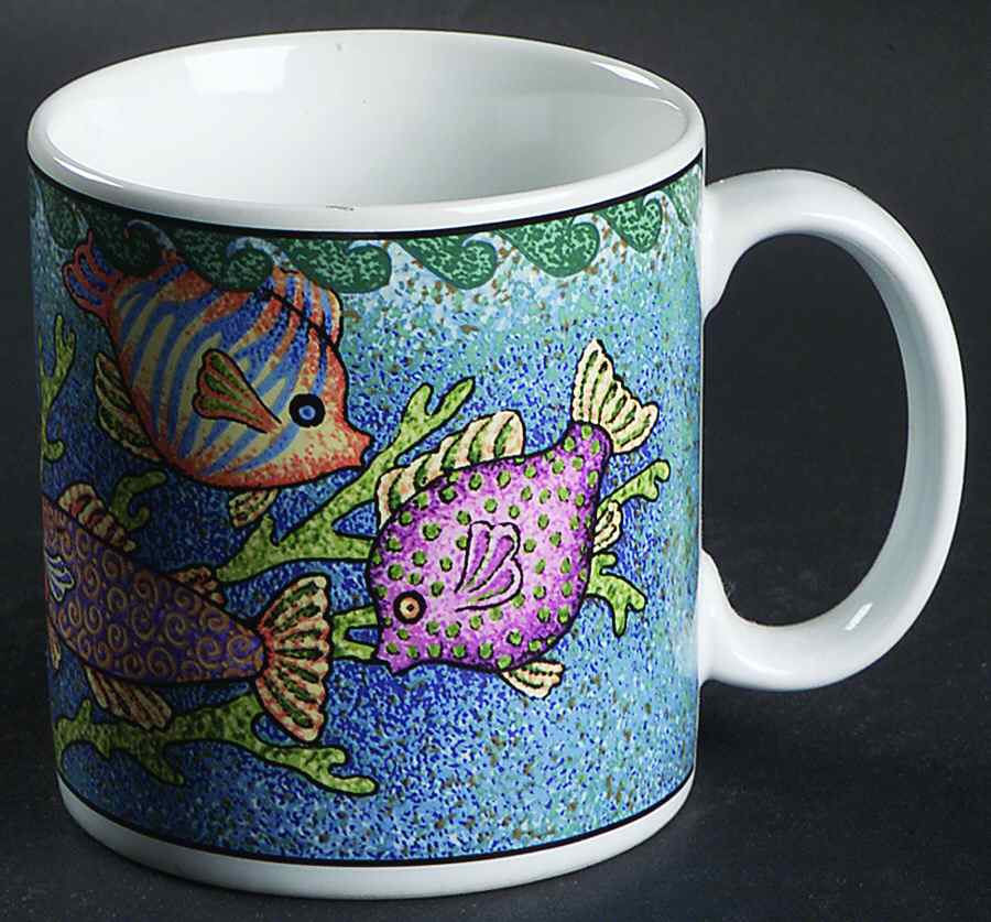 Fish Fantasia Mug by Sakura-1