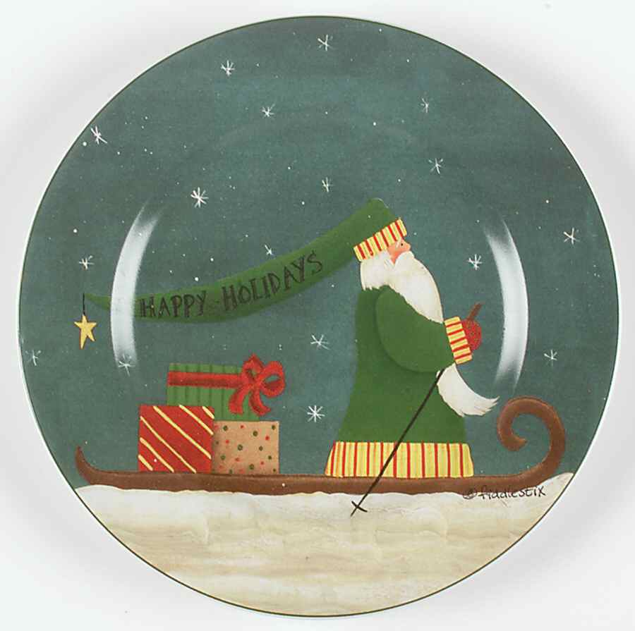 Winter Journey Salad Plate by Sakura-1