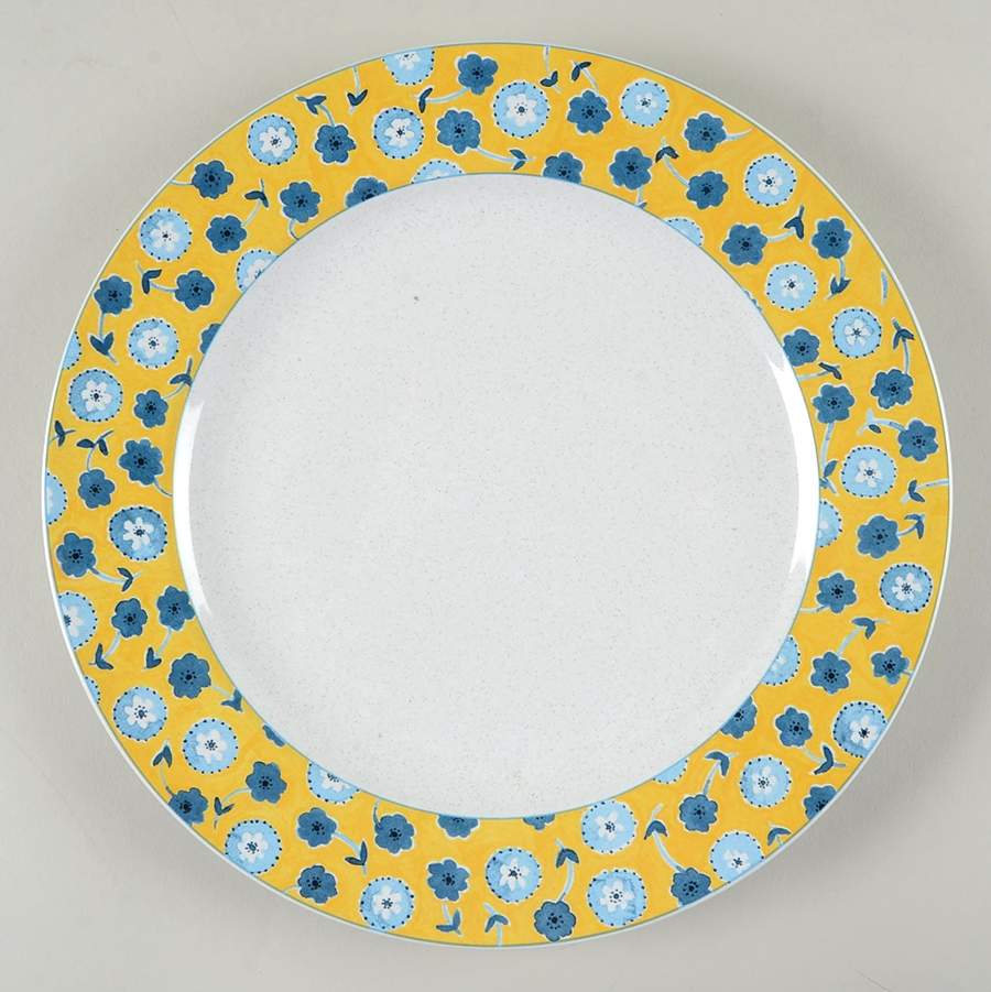 Cote d'Azur Yellow Dinner Plate by Studio Nova-1
