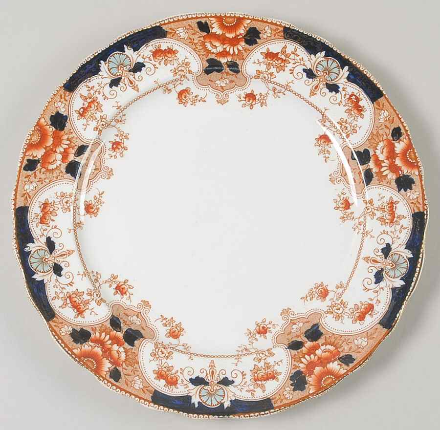 Melba Multicolor Dinner Plate by Stanley Pottery -1