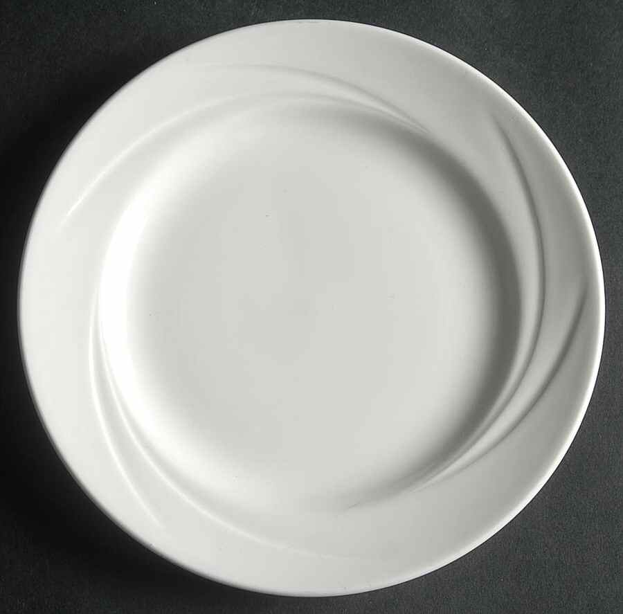 White Monte Carlo Bread & Butter Plate by Steelite-1