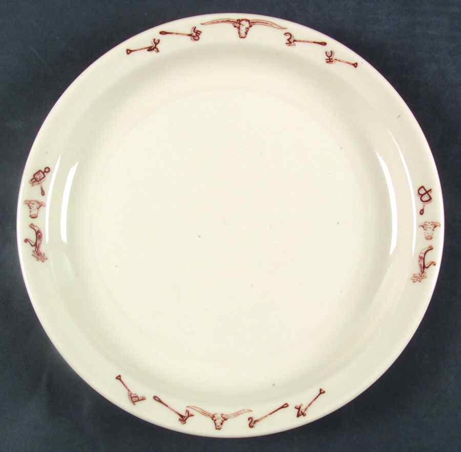 STR98 Dinner Plate by Sterling China (USA)-1