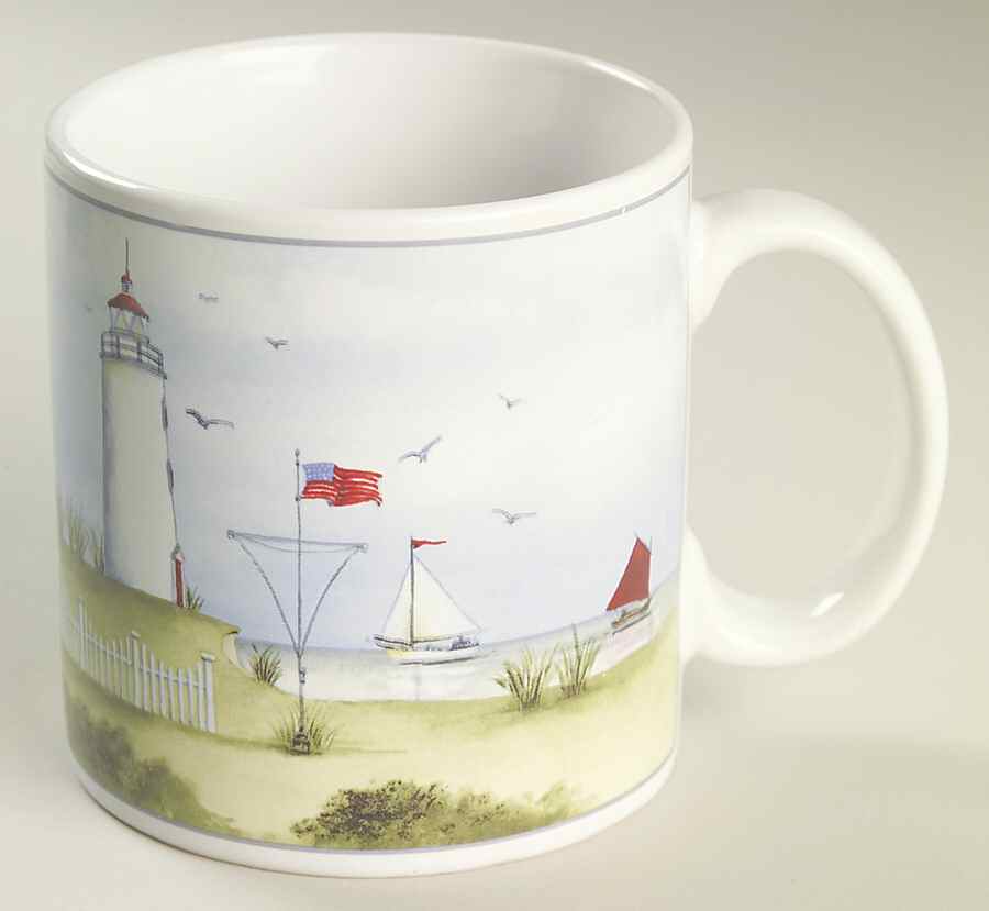 Nantucket Shoreline (Decal) Mug by Sakura-1