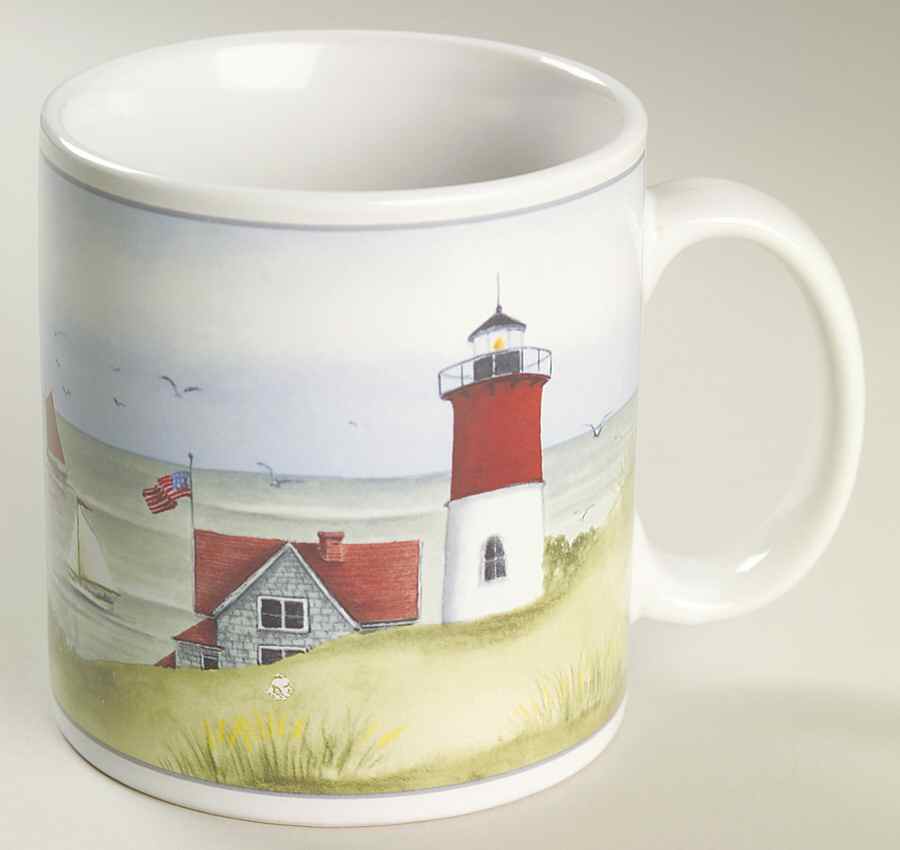 Nantucket Shoreline (Decal) Mug by Sakura-1