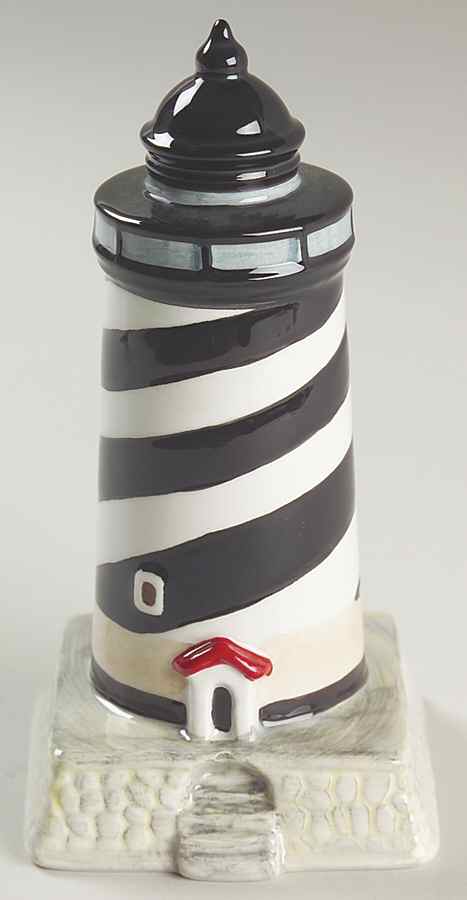 Nantucket Shoreline (Decal) Figural Pepper Shaker by Sakura-1