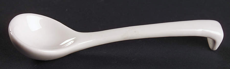 Compose White Sugar Spoon by Studio Nova-1