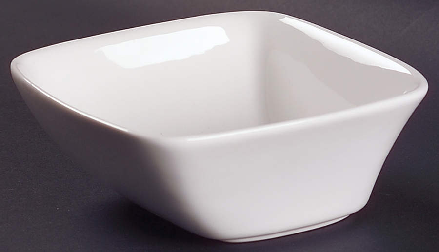 Compose White Coupe Cereal Bowl by Studio Nova-1