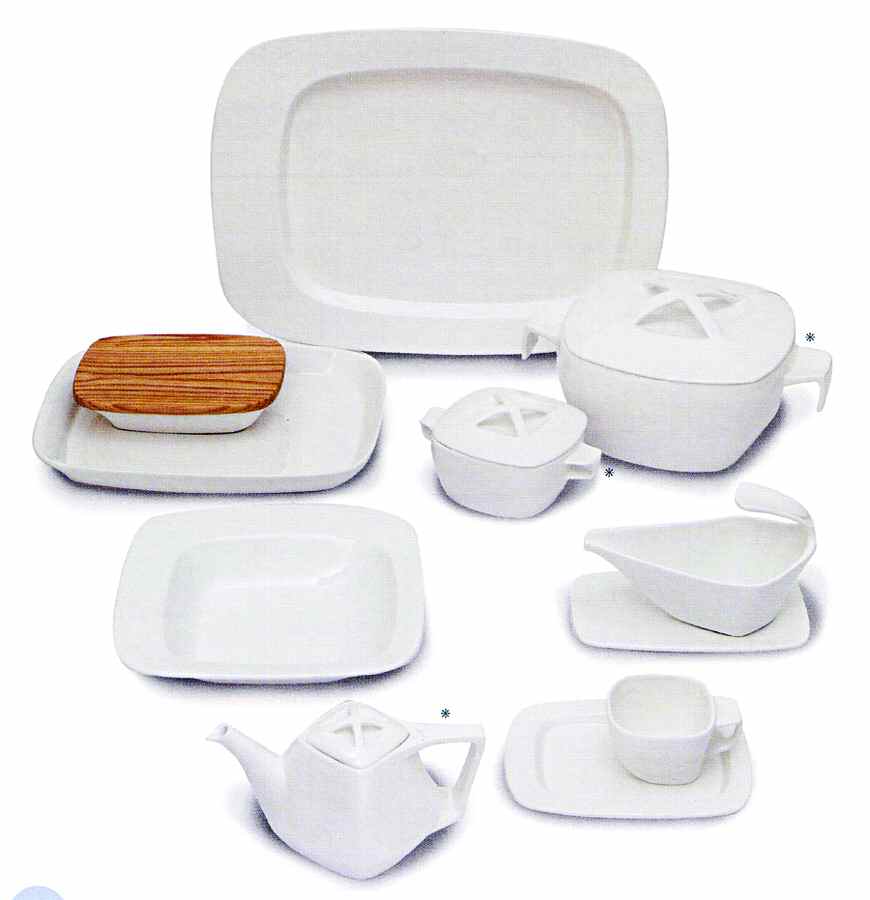 Compose White Individual Teapot & Lid by Studio Nova-1