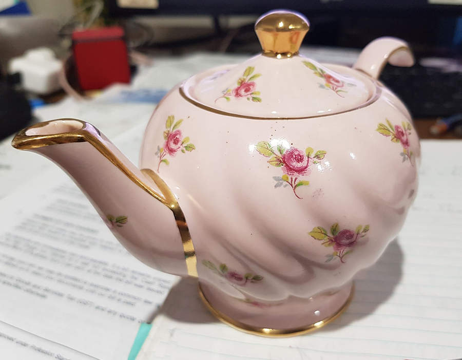 1593 Teapot & Lid by Sadler-1