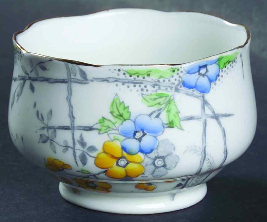Trellis Open Sugar Bowl by Salisbury-1