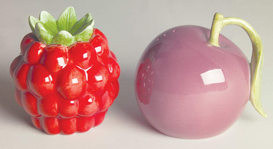 Fruit Haven Figural Salt & Pepper Set by Spode-1