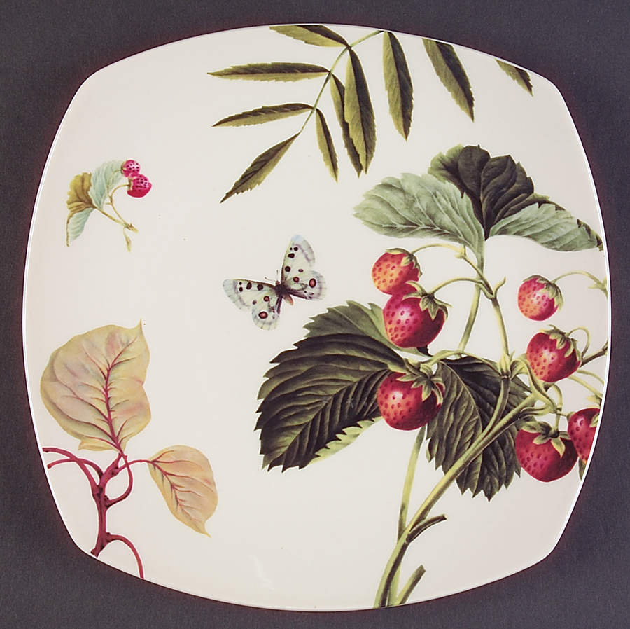 Fruit Haven Square Luncheon Plate by Spode-1