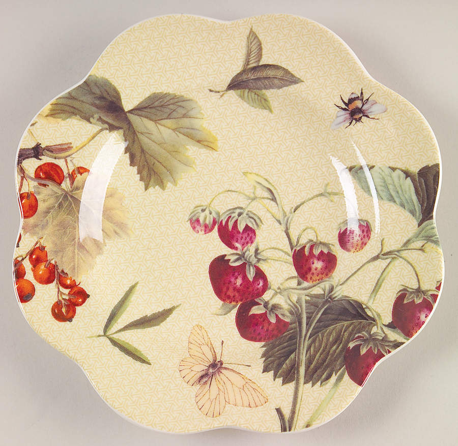 Fruit Haven Canape Plate by Spode-1
