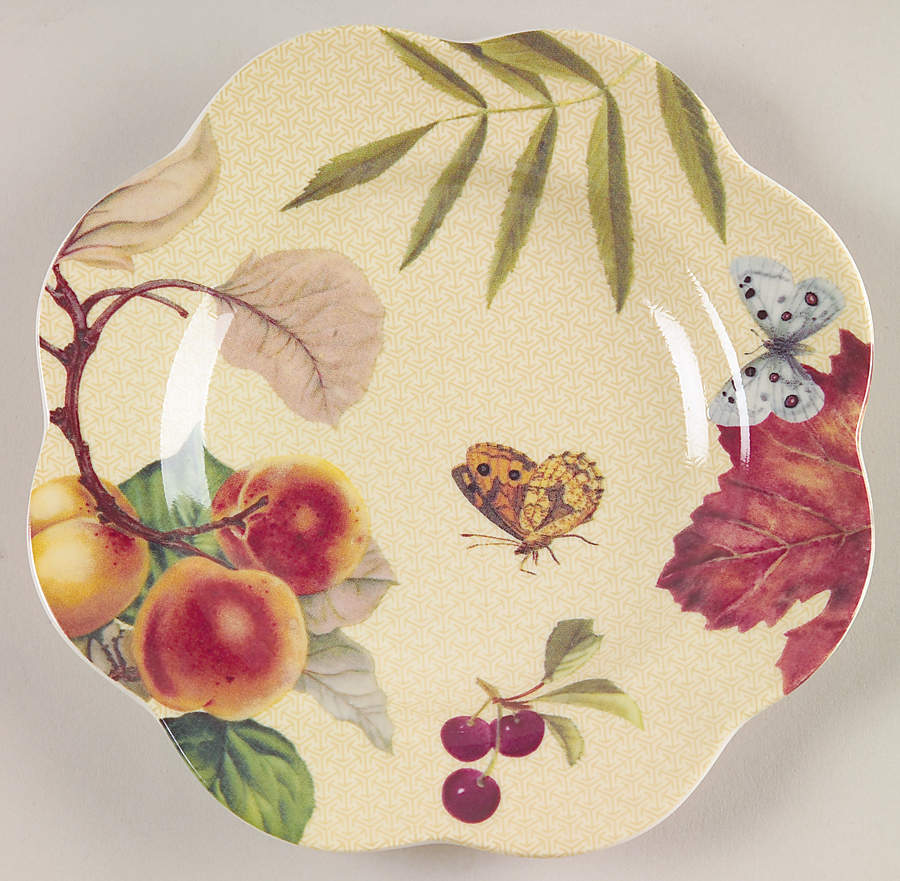 Fruit Haven Canape Plate by Spode-1