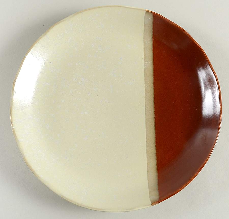 Trio Sienna Salad Plate by Sango-1
