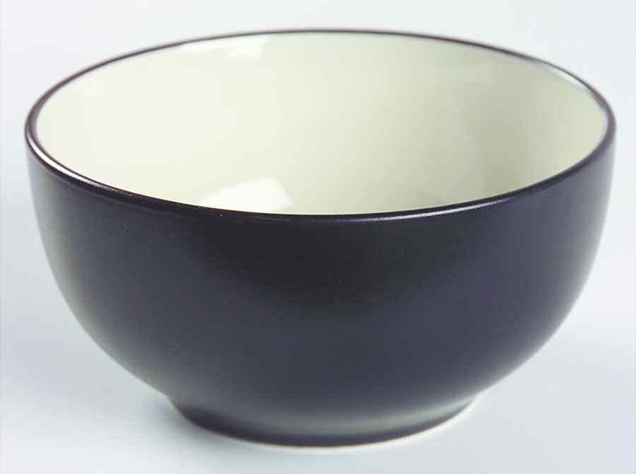 Simplicity Licorice Soup/Cereal Bowl by Studio D-1