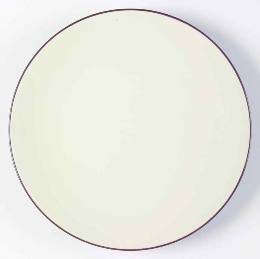 Simplicity Licorice Dinner Plate by Studio D-1