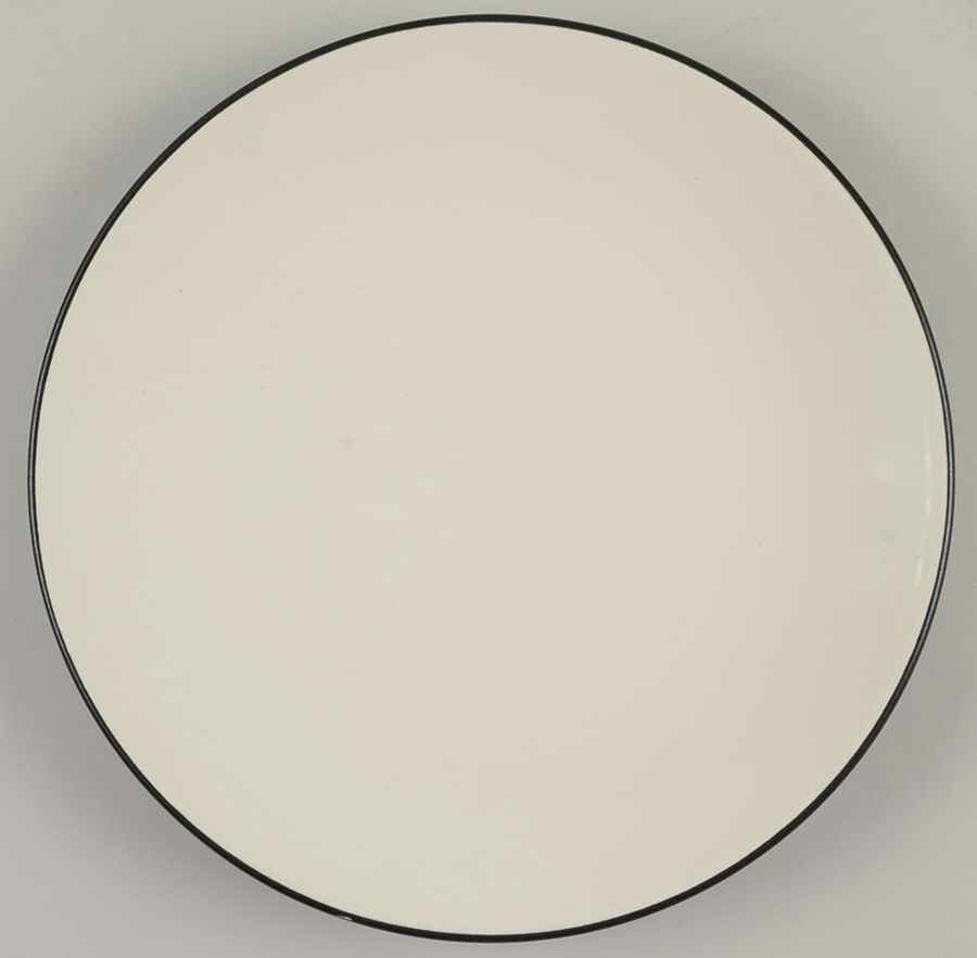 Simplicity Licorice Salad Plate by Studio D-1