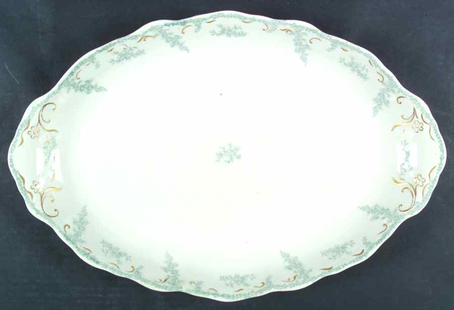 SY765 17" Oval Serving Platter by Syracuse-1