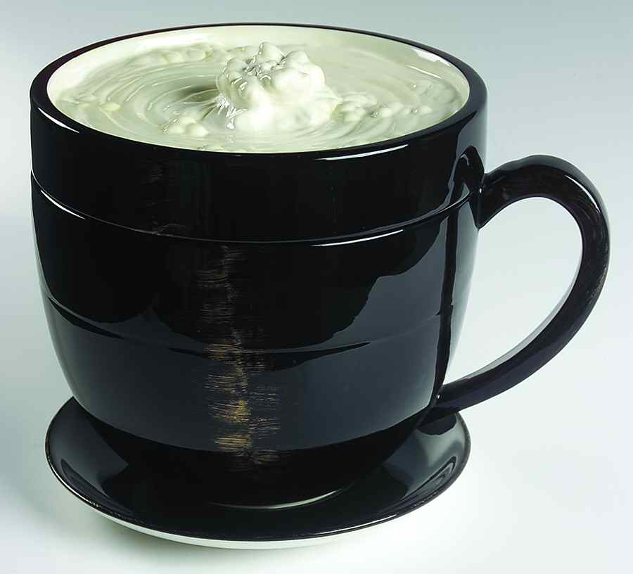 Coffee Break Figural Cookie Jar & Lid by Sakura-1