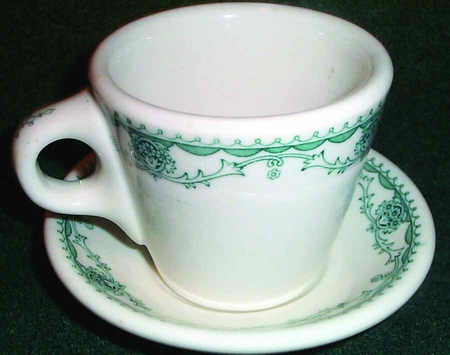Marion Flat Cup & Saucer Set by Syracuse-1