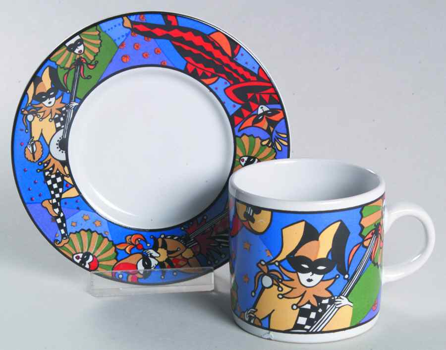 Verona Flat Demitasse Cup & Saucer Set by Sakura-1