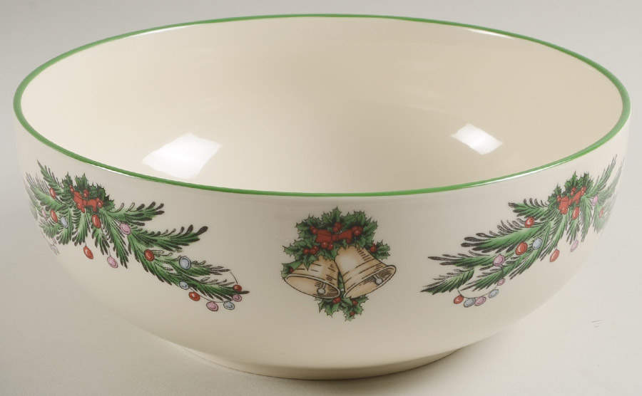 Christmas Tree Garland 10" Round Bowl by Spode-1