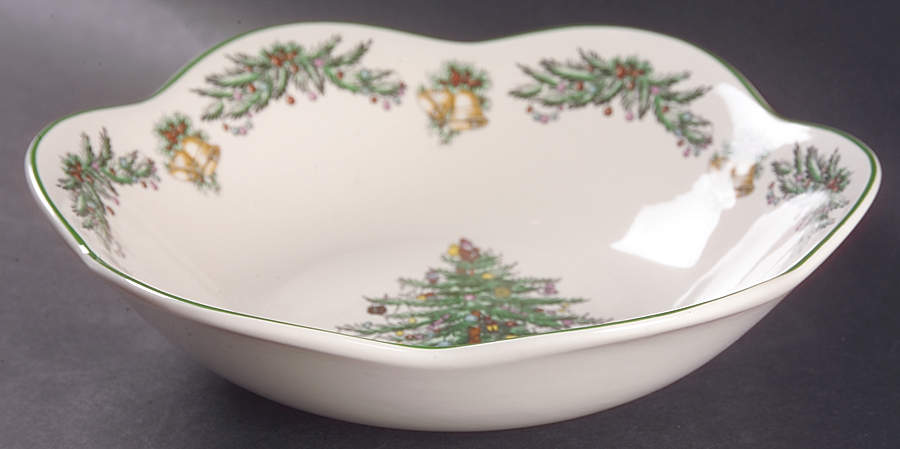 Christmas Tree Garland 9" Daisy Bowl by Spode-1