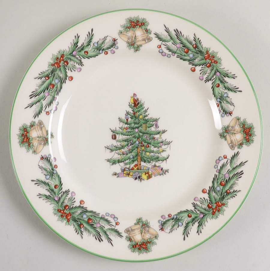 Christmas Tree Garland Salad Plate by Spode-1