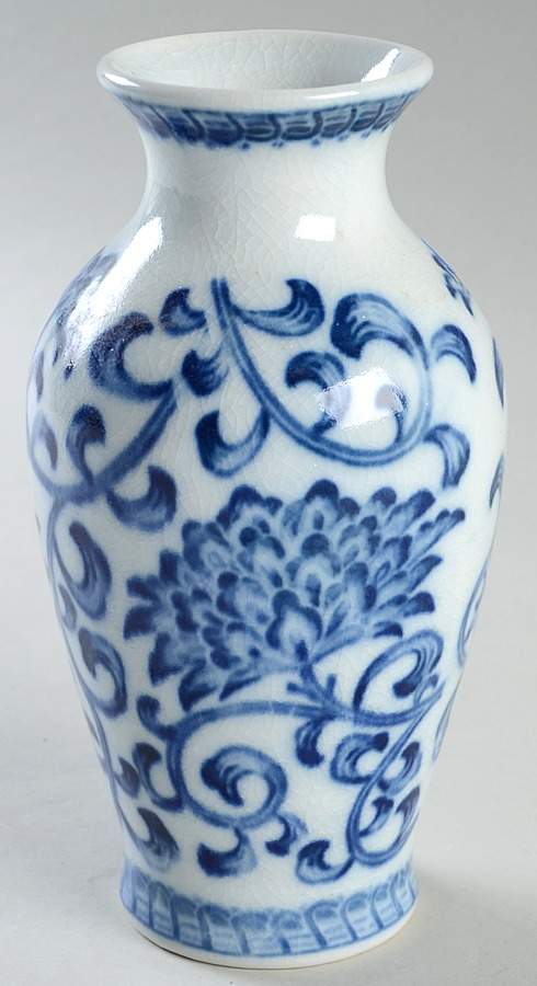 Blue Mum 7" Vase by Sadek-1