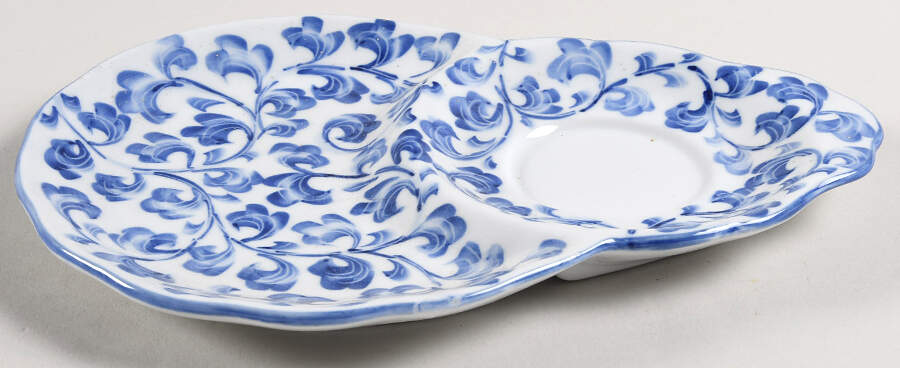 Blue Mum Snack Plate by Sadek-1