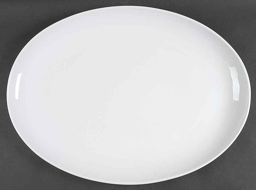 Gourmet Basics 18" Oval Serving Platter by Studio Nova-1