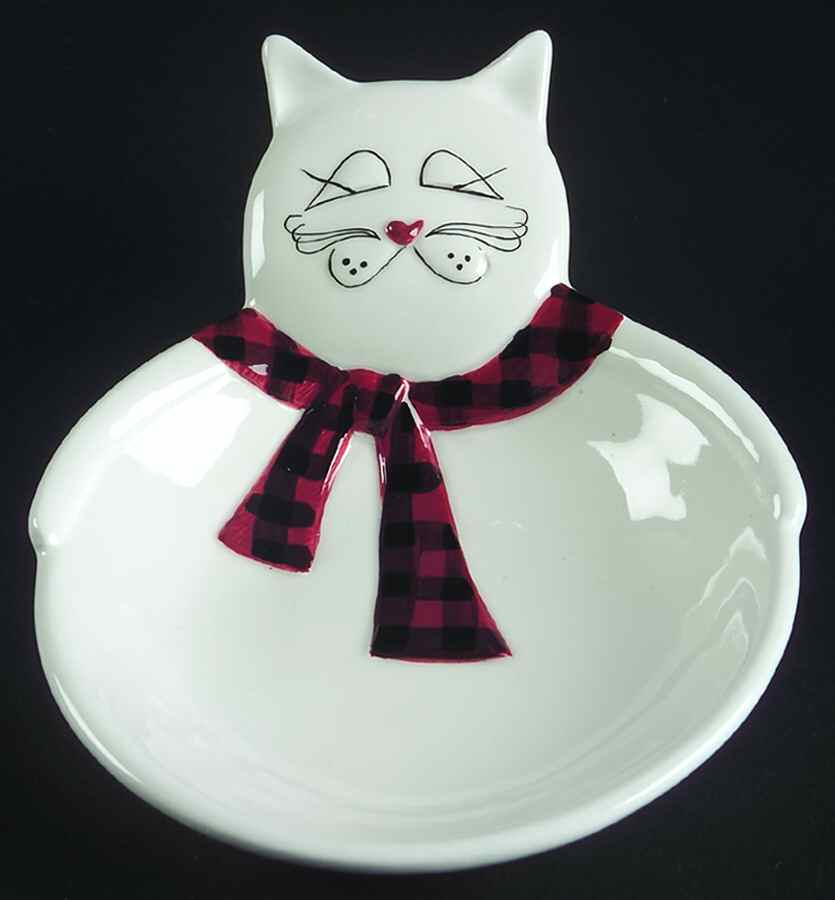 Santa's Little Helpers Cat Candy Dish by Studio Nova-1