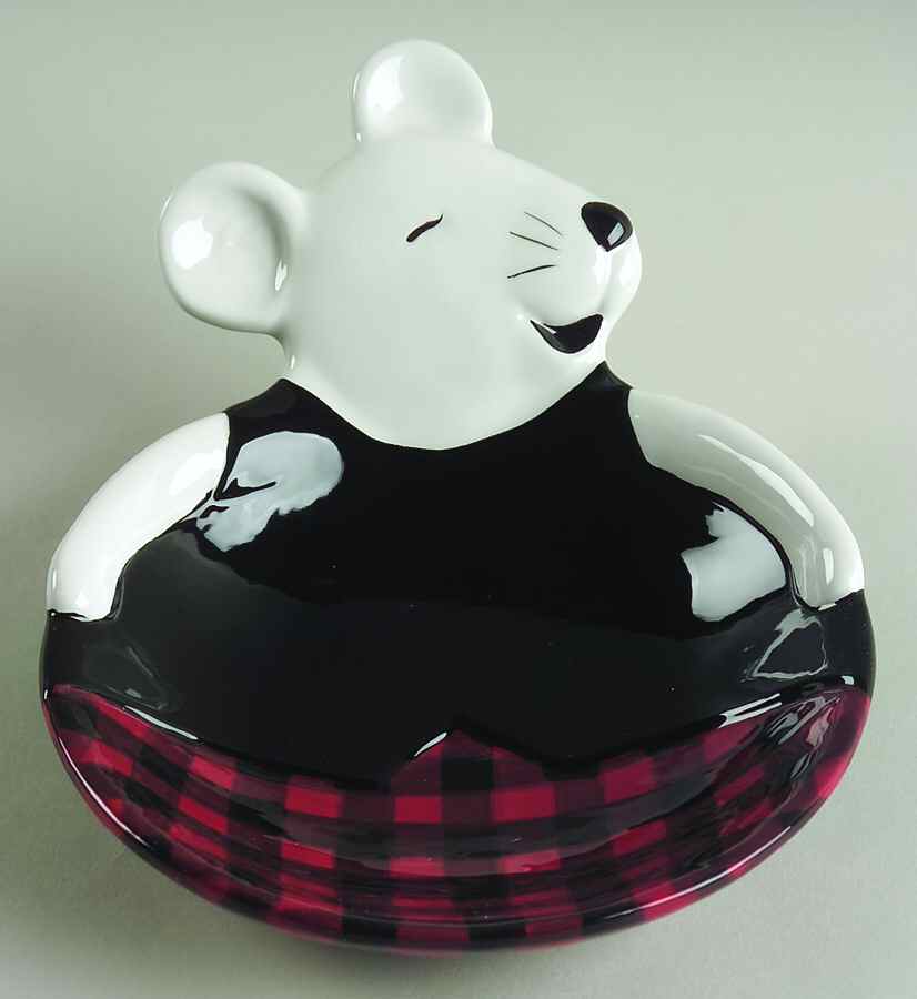 Santa's Little Helpers Mouse Candy Dish by Studio Nova-1