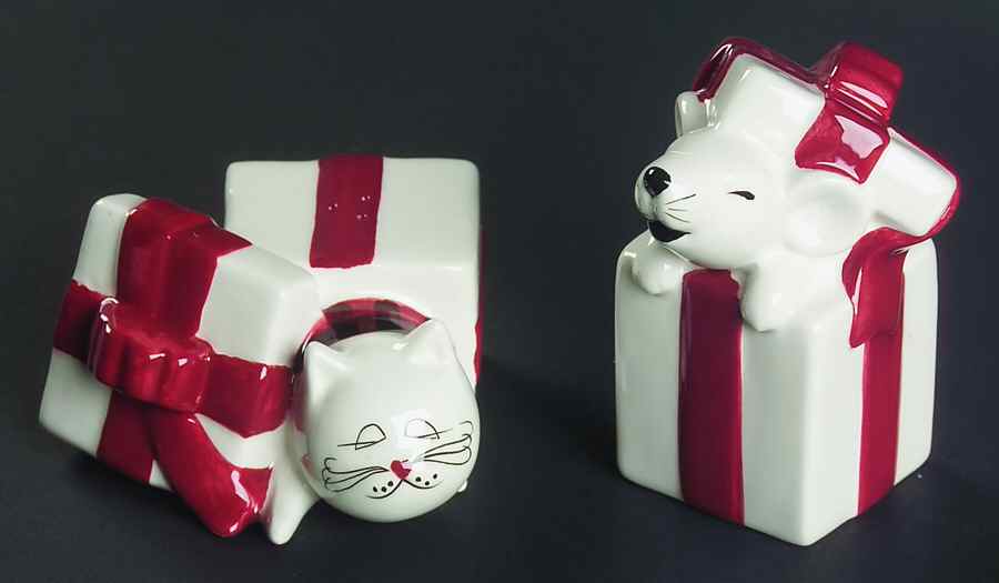 Santa's Little Helpers Salt & Pepper Set by Studio Nova-1