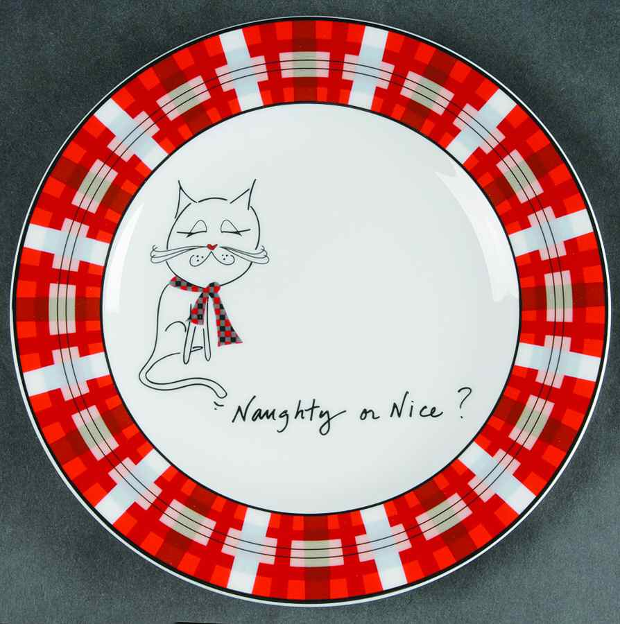 Santa's Little Helpers Accent Salad Plate by Studio Nova-1