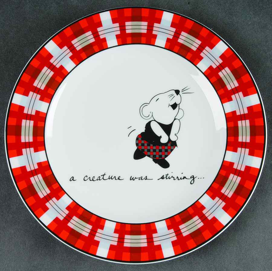 Santa's Little Helpers Accent Salad Plate by Studio Nova-1