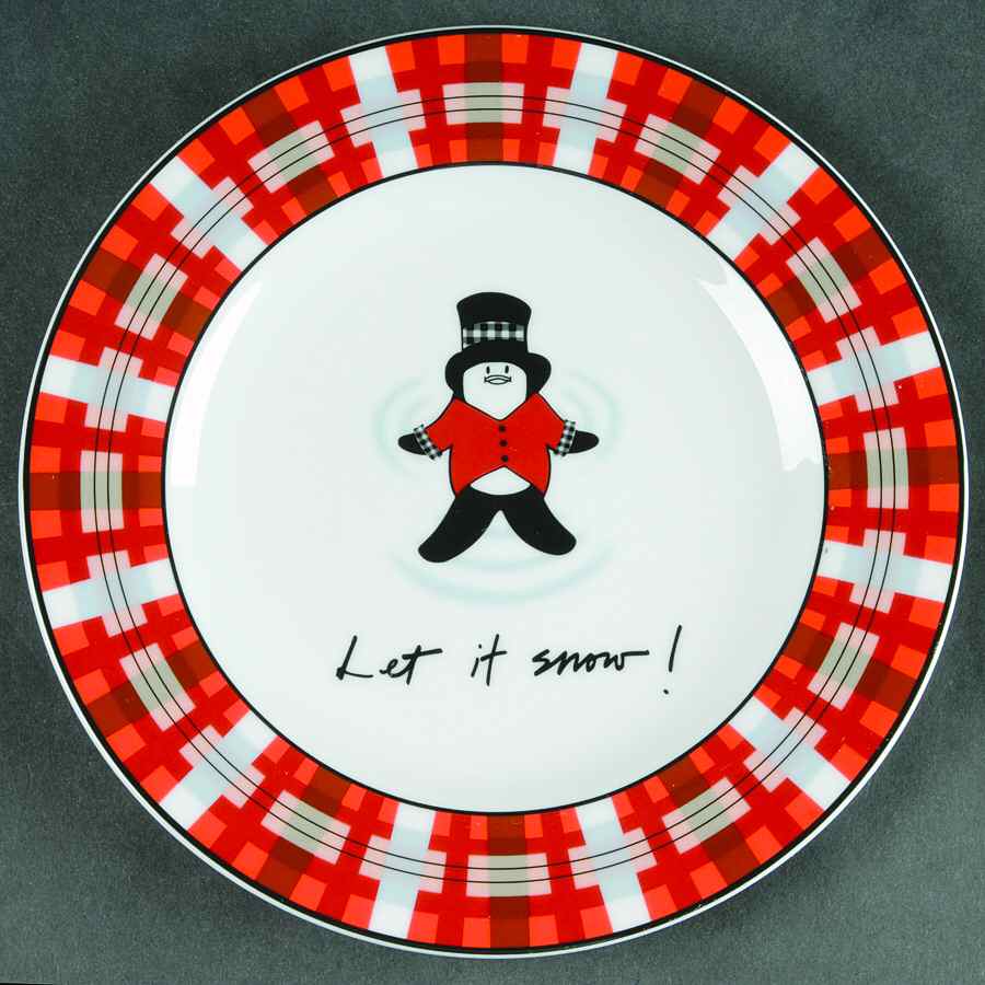 Santa's Little Helpers Accent Salad Plate by Studio Nova-1