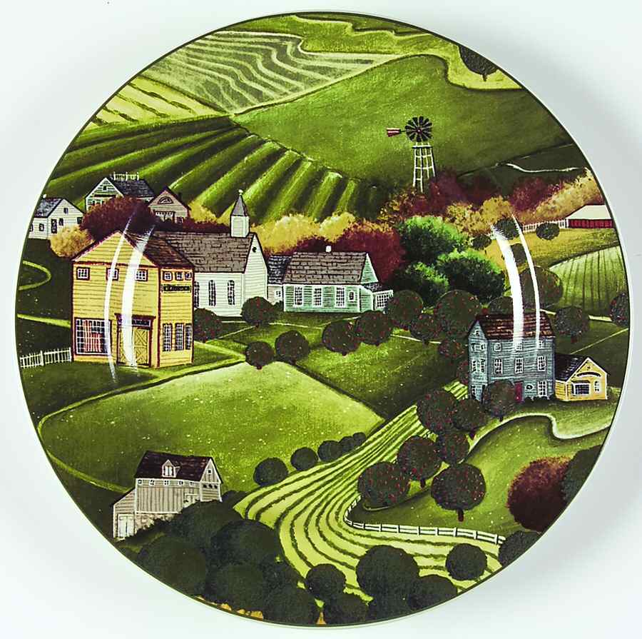 Pleasant Valley Salad Plate by Sakura-1
