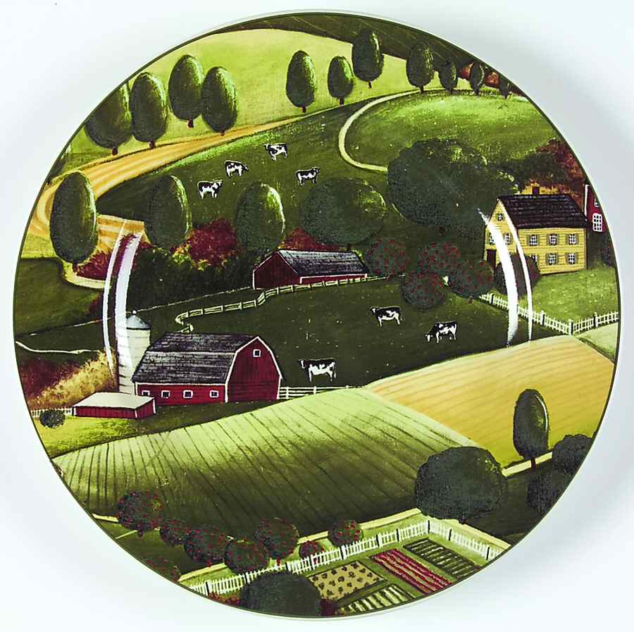 Pleasant Valley Salad Plate by Sakura-1