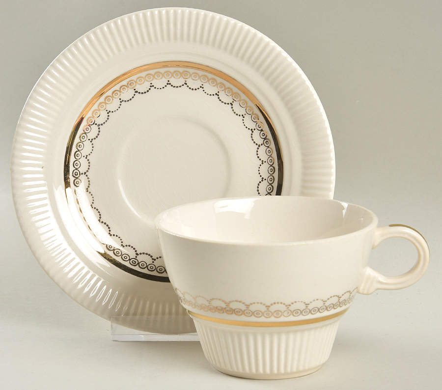 Intrinsic Flat Cup & Saucer Set by Salem-1