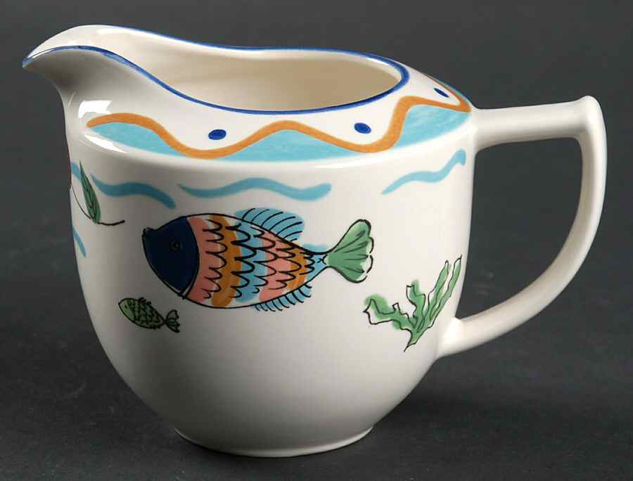 Ocean Collage Creamer by Studio Nova-1