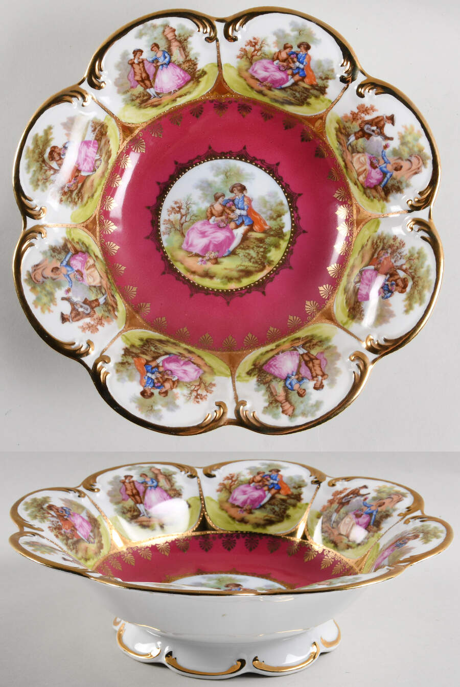 SBV4 10" Round Serving Bowl by STW (Bavaria)-1